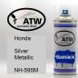 Preview: Honda, Silver Metallic, NH-595M: 400ml Sprühdose, von ATW Autoteile West.